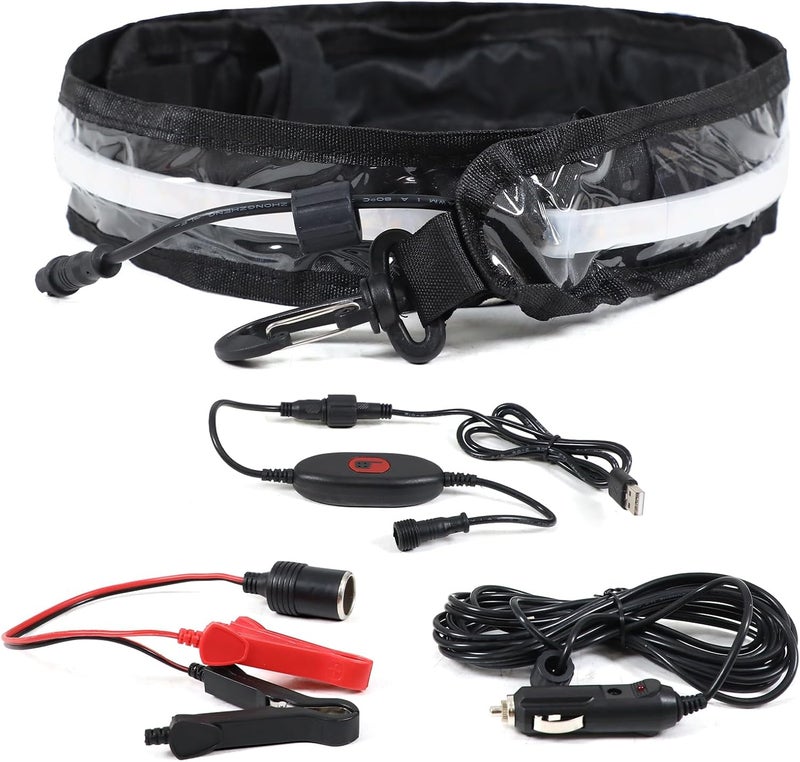 NOVA AUTO 12V Led Light Strip,RV Awning Lights with 2835 LED Chips,IP68 Waterproof Led Light Bar for Outdoor Camping and Overland - Image 1